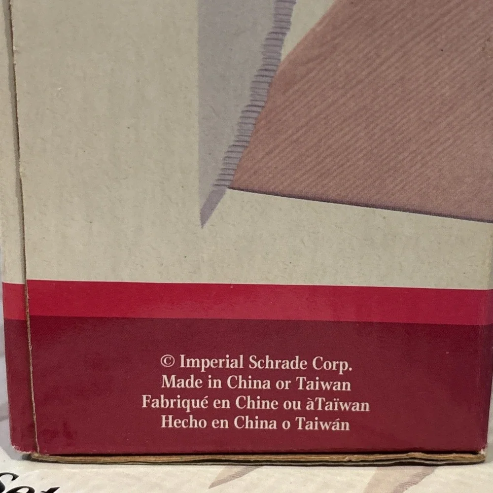 Betty Crocker 7 Piece Cutlery Steak Knife Set Wood Block Imperial Schrade